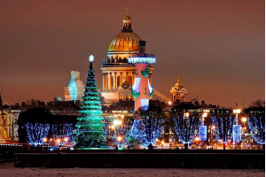 Санкт-Петербург. Счастье и сказка Рождества