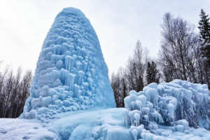 Ледяной фонтан Зюраткуля и прогулка на Москаль