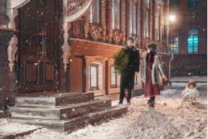 Новогоднее кружево Тюмени